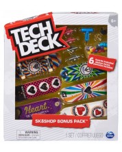 Скейтборди за пръсти Tech Deck - The Heart supply, 6 броя